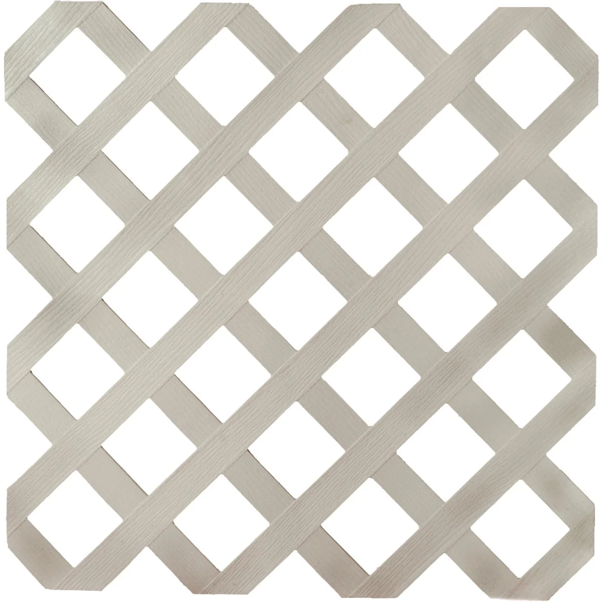 Flexible Dimensions 4 Ft. W x 8 Ft. L x 1 8 In. Thick Gray Vinyl Lattice Panel High-Quality