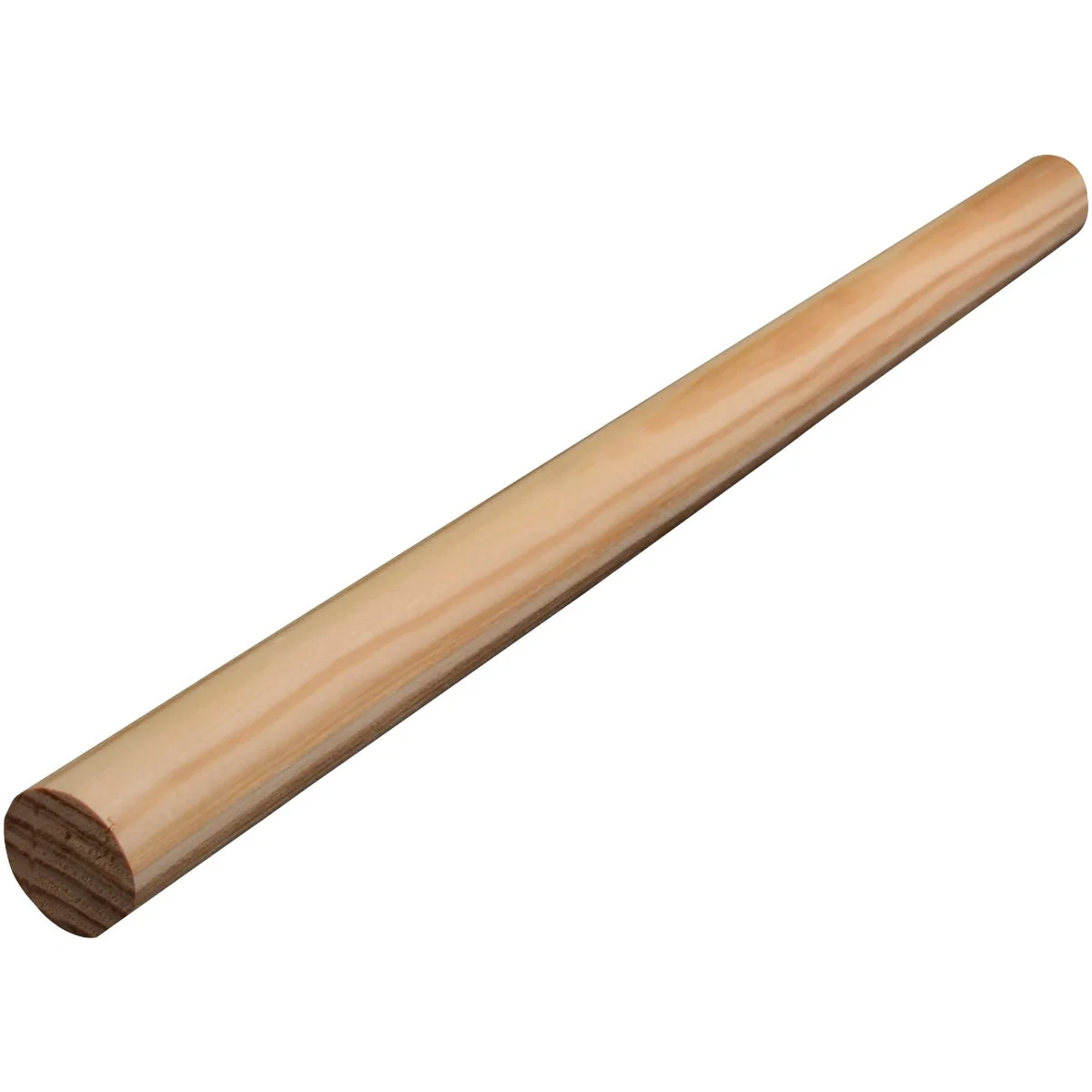 Flexible Alexandria Moulding 1-5 16 In. x 8 Ft. Solid Pine Full Round Molding Classic