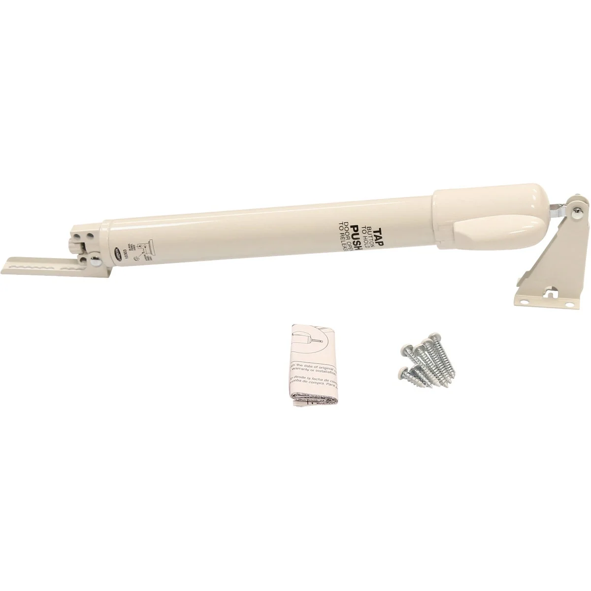 Clean Larson White Standard Duty Storm Door Closer with Hold Open Trendy