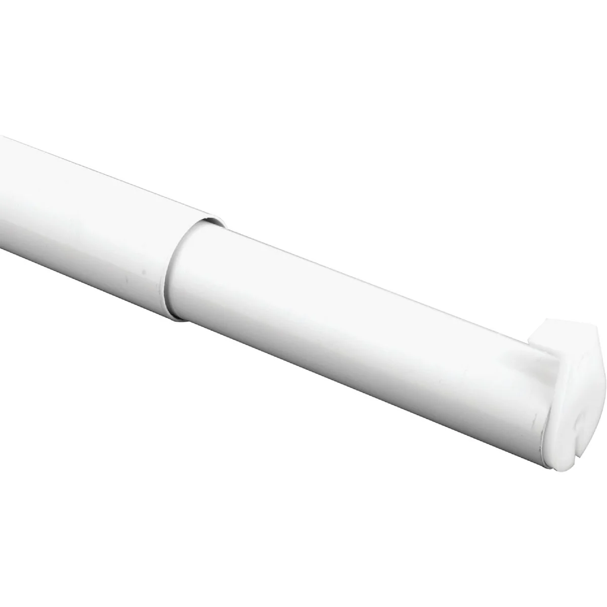 Prestigious John Sterling Closet-Pro 18 In. to 30 In. x 1-1 4 In. Extra Heavy-Duty Adjustable Closet Rod White Original Design