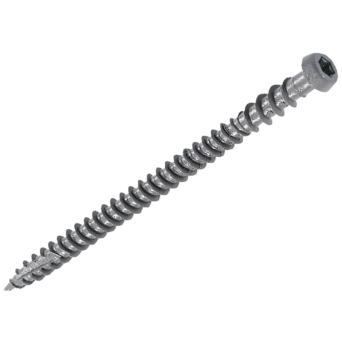 Fastenmaster TrapEase 3 10 x 2-1 2 In. Gray Composite Deck Screw 350 Ct. Pail High-Performance