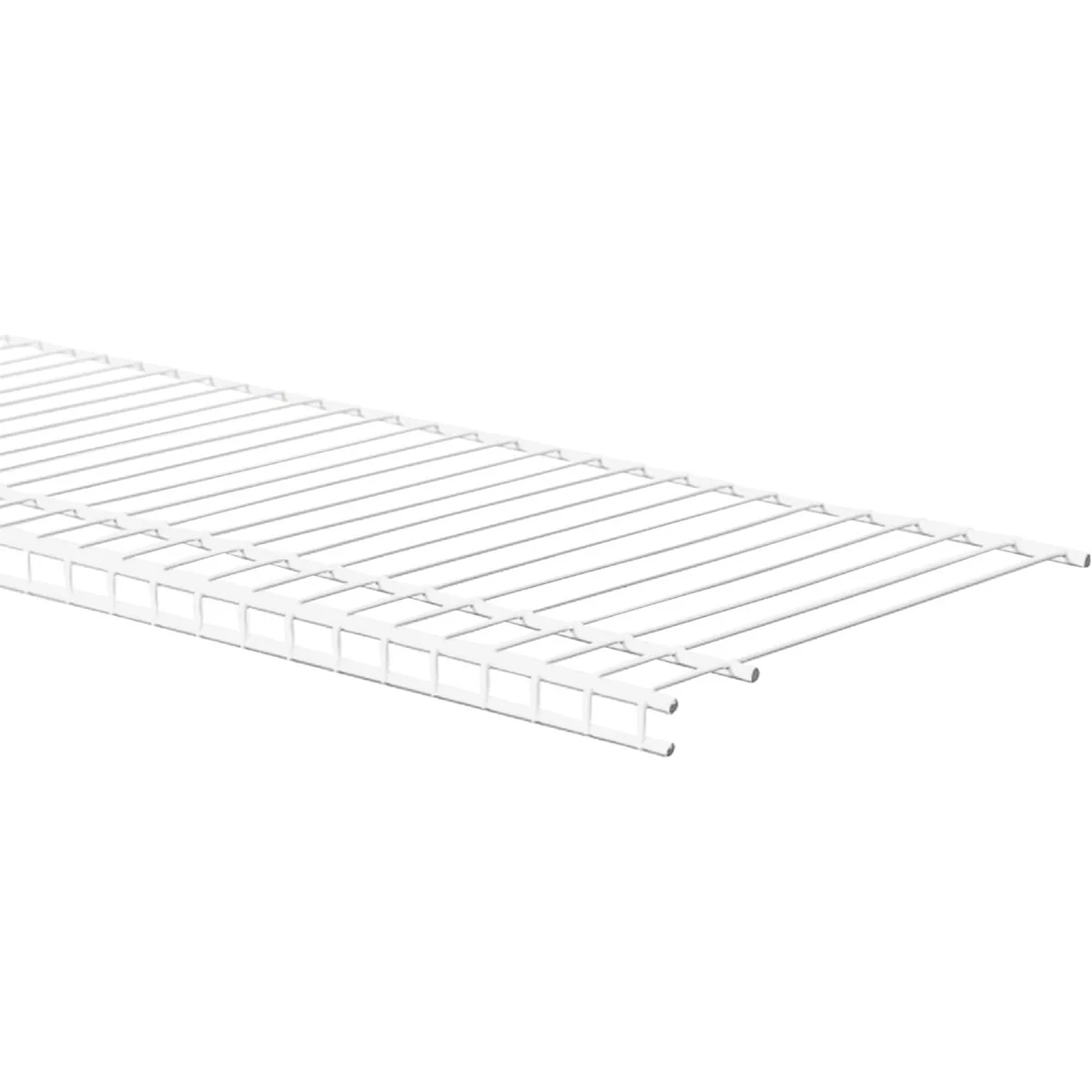 High-Performance ClosetMaid SuperSlide 8 Ft. W. x 12 In. D. Ventilated Closet Shelf White Original Design