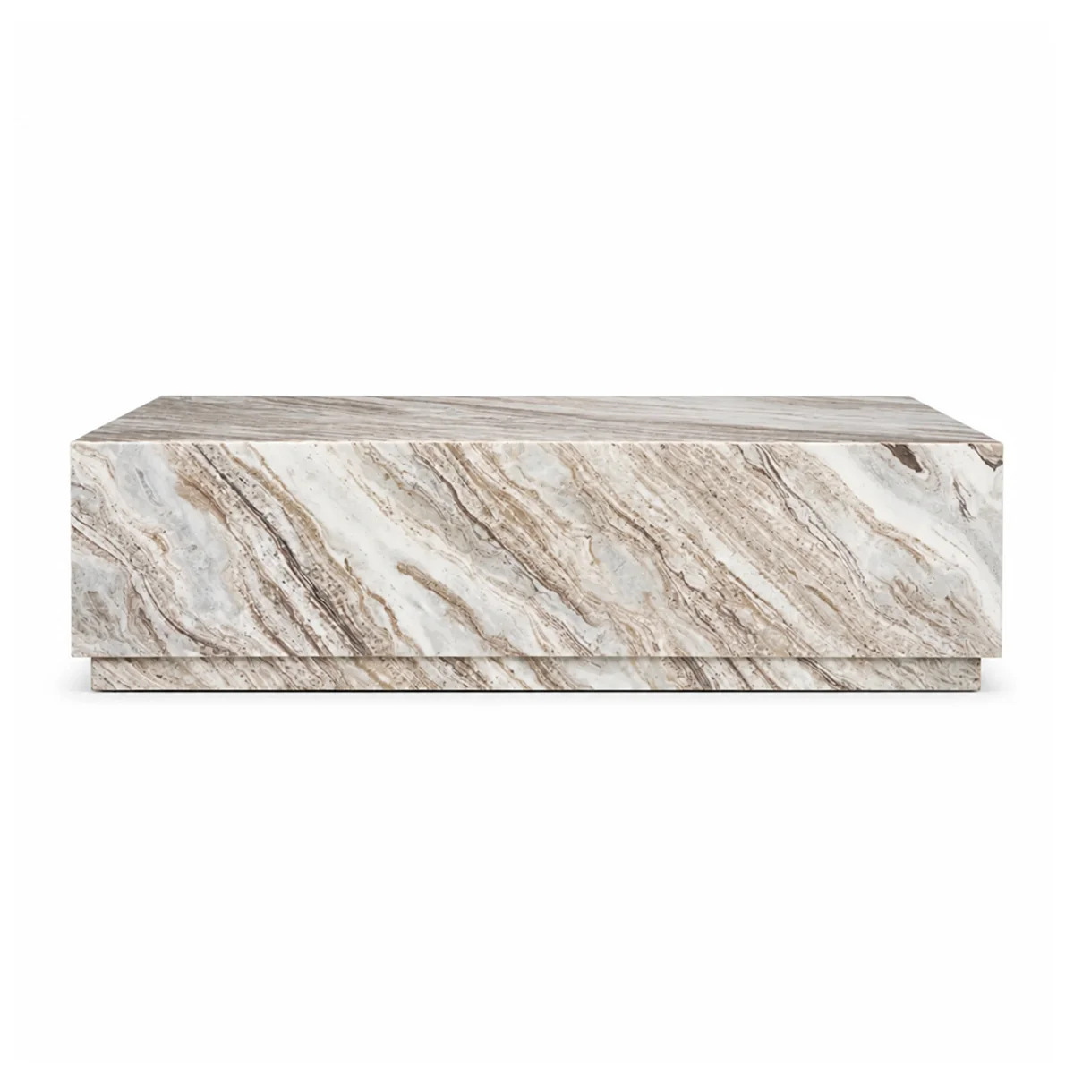 Reliable Pre – Only Matteo Solid Pink Marble Rectangular Coffee Table Clean