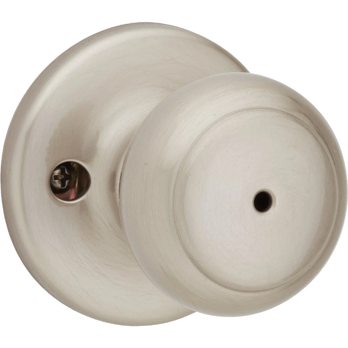 Relaxed Kwikset Cove Satin Nickel Bed Bath Door Knob Exclusive