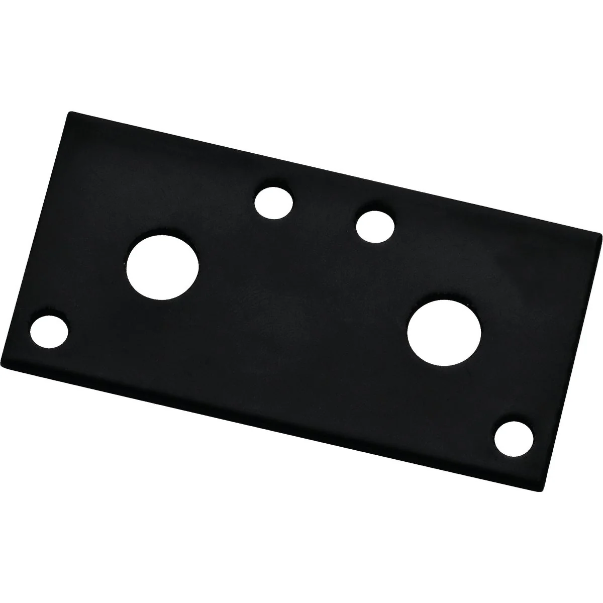 Fashionable National Catalog 1182BC 3 In. x 1.3 In. Black Heavy Duty Mending Plate Recyclable