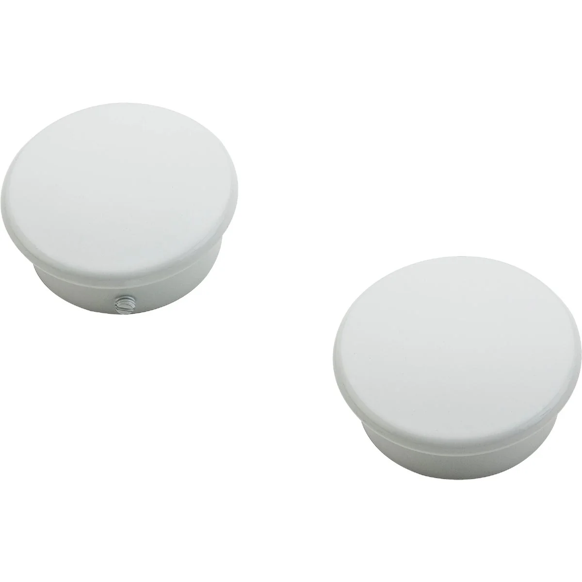 Expertly Made National Catalog V8602 White Closet Rod End Caps 2-Count Exceptional