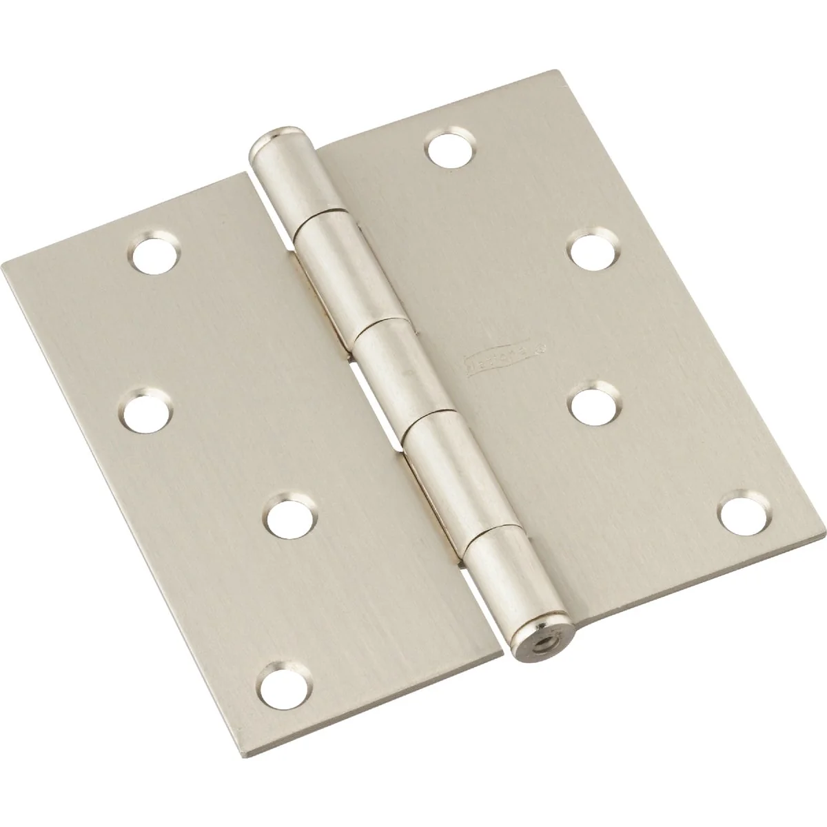 Superior National 4 In. Square Satin Nickel Door Hinge High-End