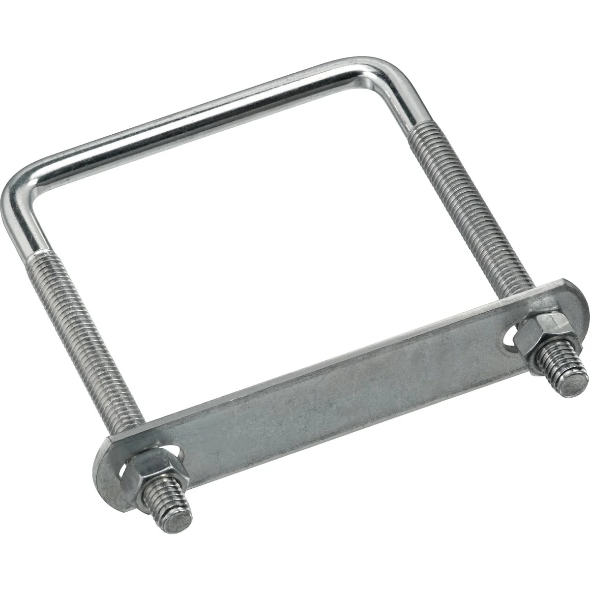 Green National 3 8 In. x 3-5 8 In. x 5 In. Zinc Square U Bolt Organic