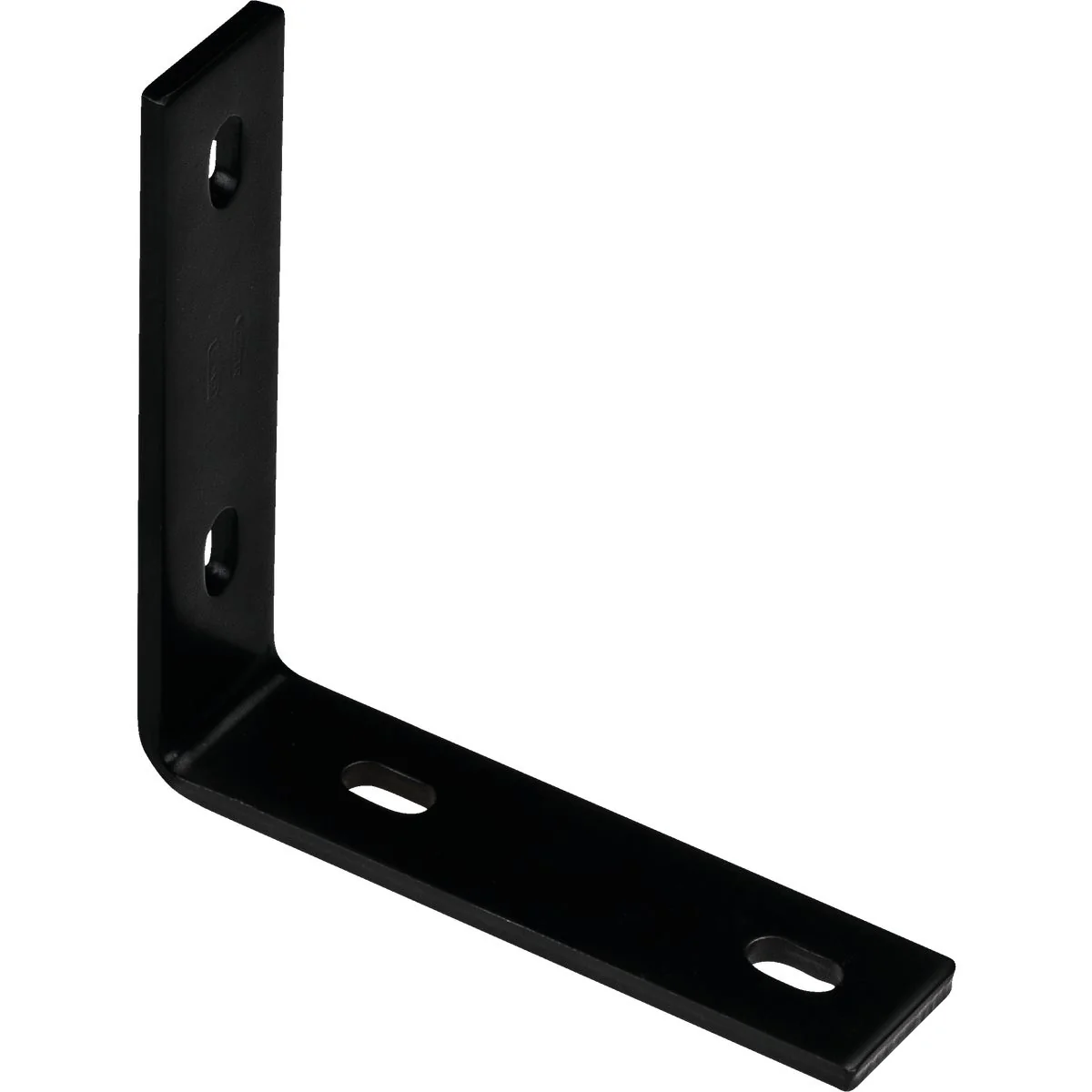 Authentic National Catalog 1151BC 6.25 In. x 1.5 In. Black Heavy-Duty Corner Brace Soft