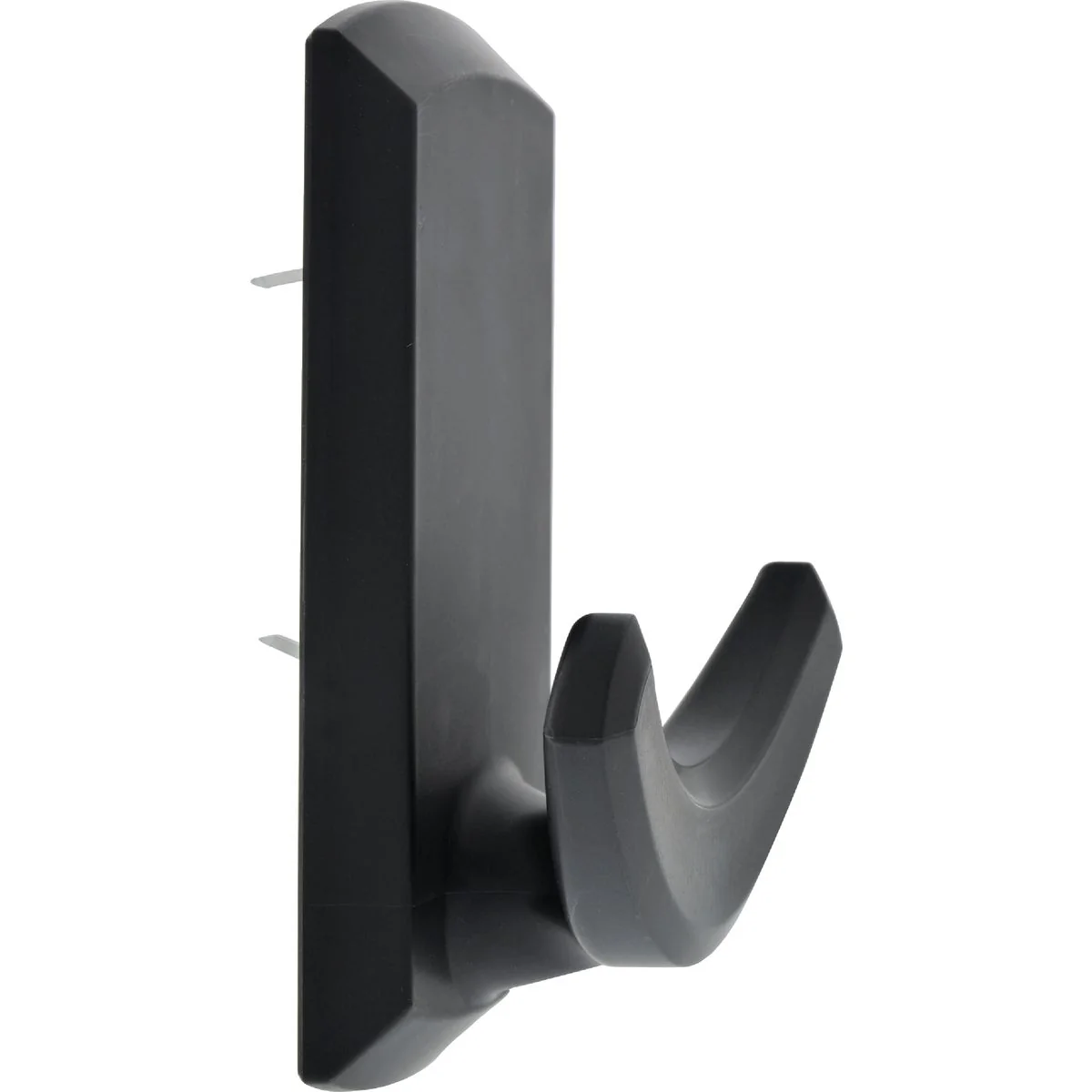 Elegant Hillman High and Mighty 20 Lb. Capacity Black Rectangular Decorative Double Hook Consistent