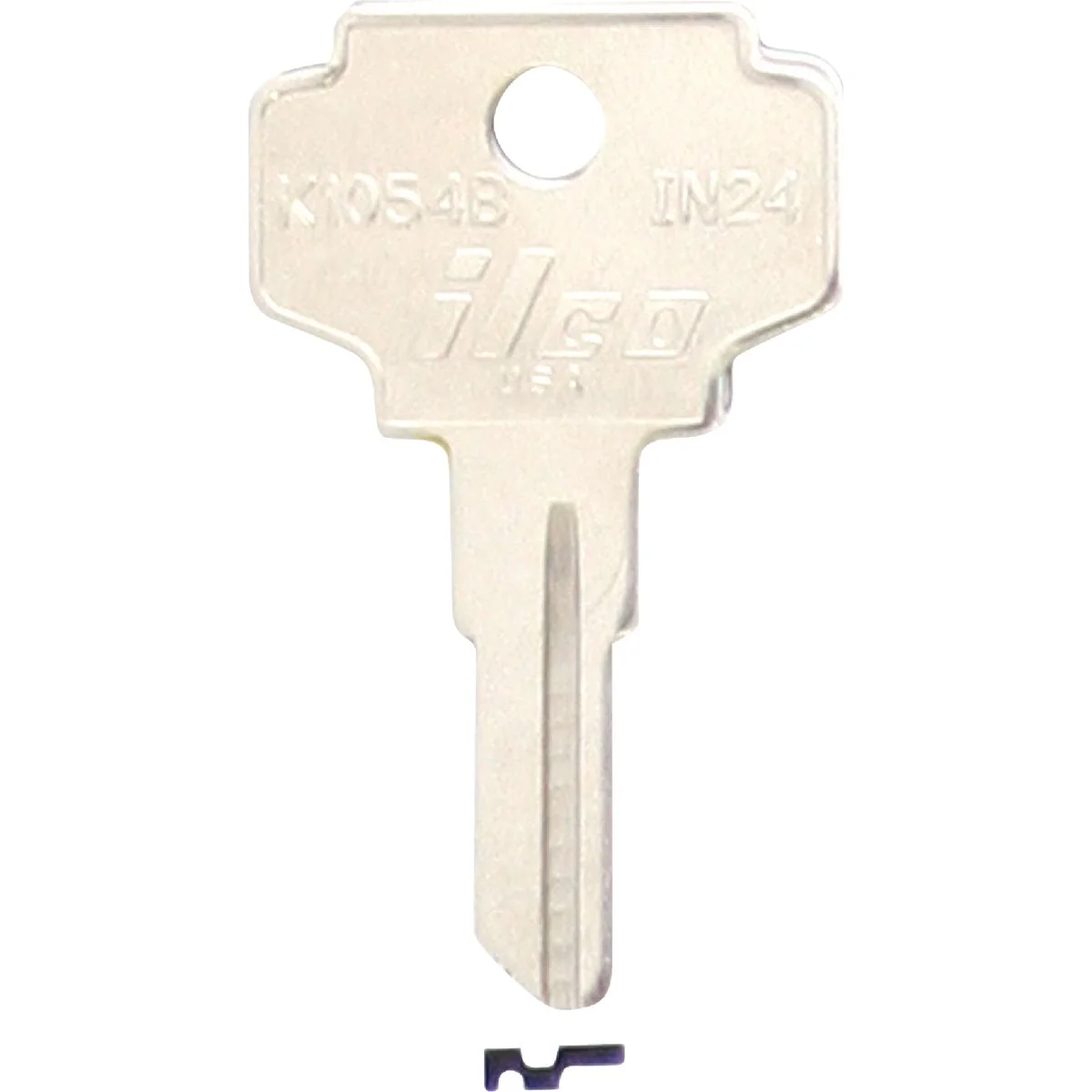 Premium Material ILCO Nickel Plated File Cabinet Key IN24 10-Pack World-Class