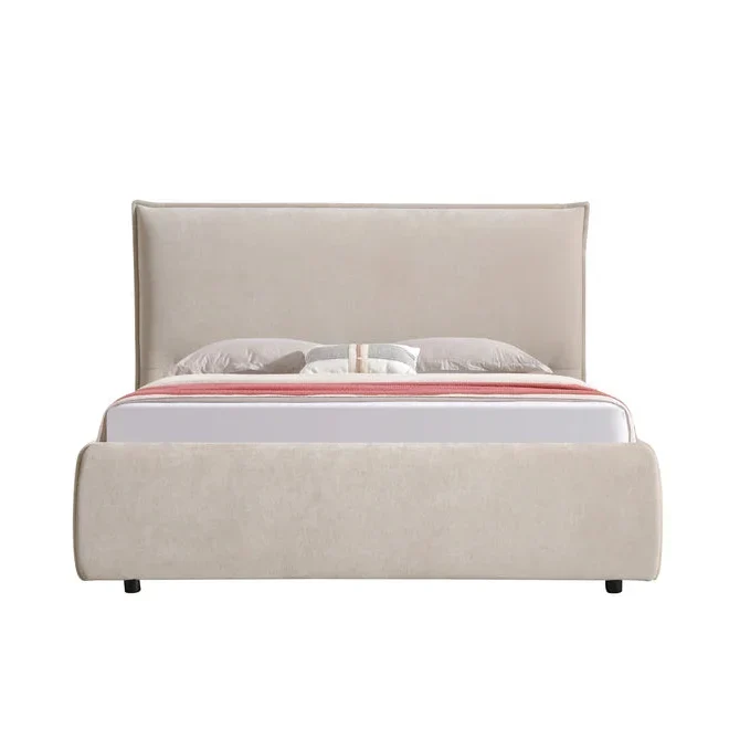 Durable Arena Gas Lift Storage Bed – Fabric Upholstered Platform Bed Carefully Designed