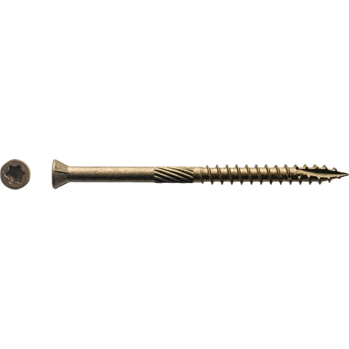 Breathable Big Timber 9 x 2-1 2 In. Bronze Trim Screw 5 Lb. Superior
