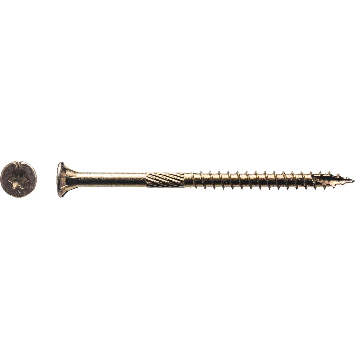 Prestigious Big Timber 9 x 2-3 4 In. Yellow Zinc Flat Head Wood Screw 430 Ct. 5 Lb. Exclusive