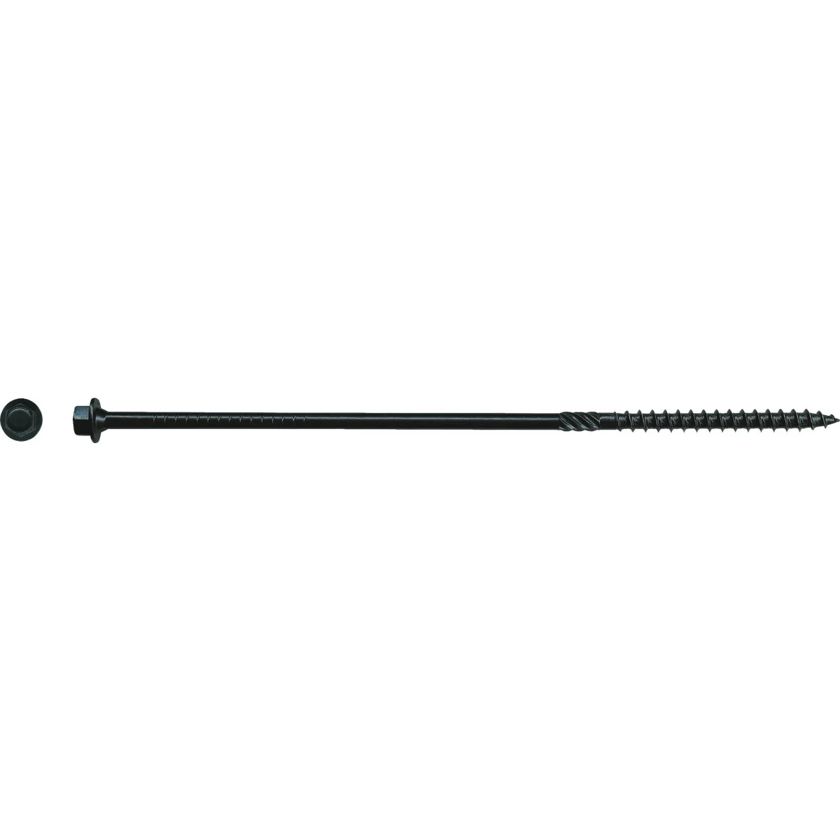 Healthy Big Timber 14 x 8 In. Black Log Structure Screw 25 Ct. Durable