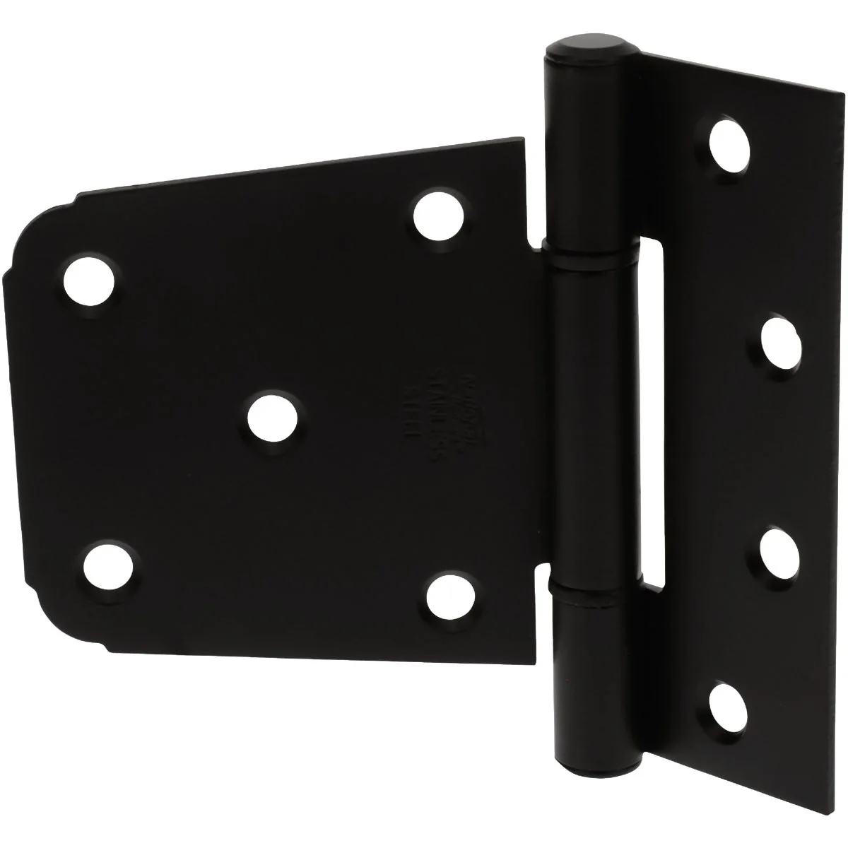 Breathable National Hardware 3-1 2 In. Matte Black Extra Heavy Gate Hinge Expertly Made