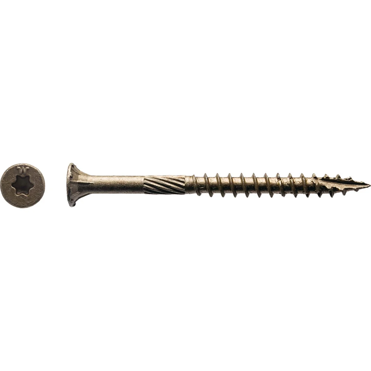 Carefully Designed Big Timber 10 x 3 In. Bronze Flat Head Wood Screw 320 Ct. 5 Lb. Relaxed