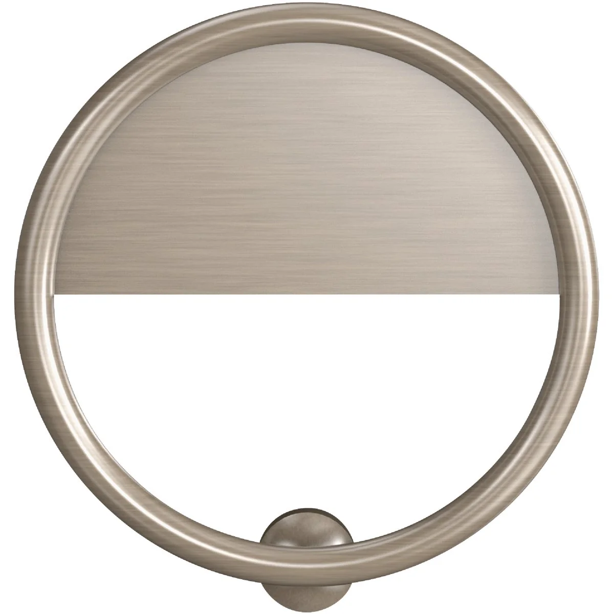 Eco-Friendly National Hardware 4-1 3 In. Satin Nickel Cooper Door Knocker Dependable