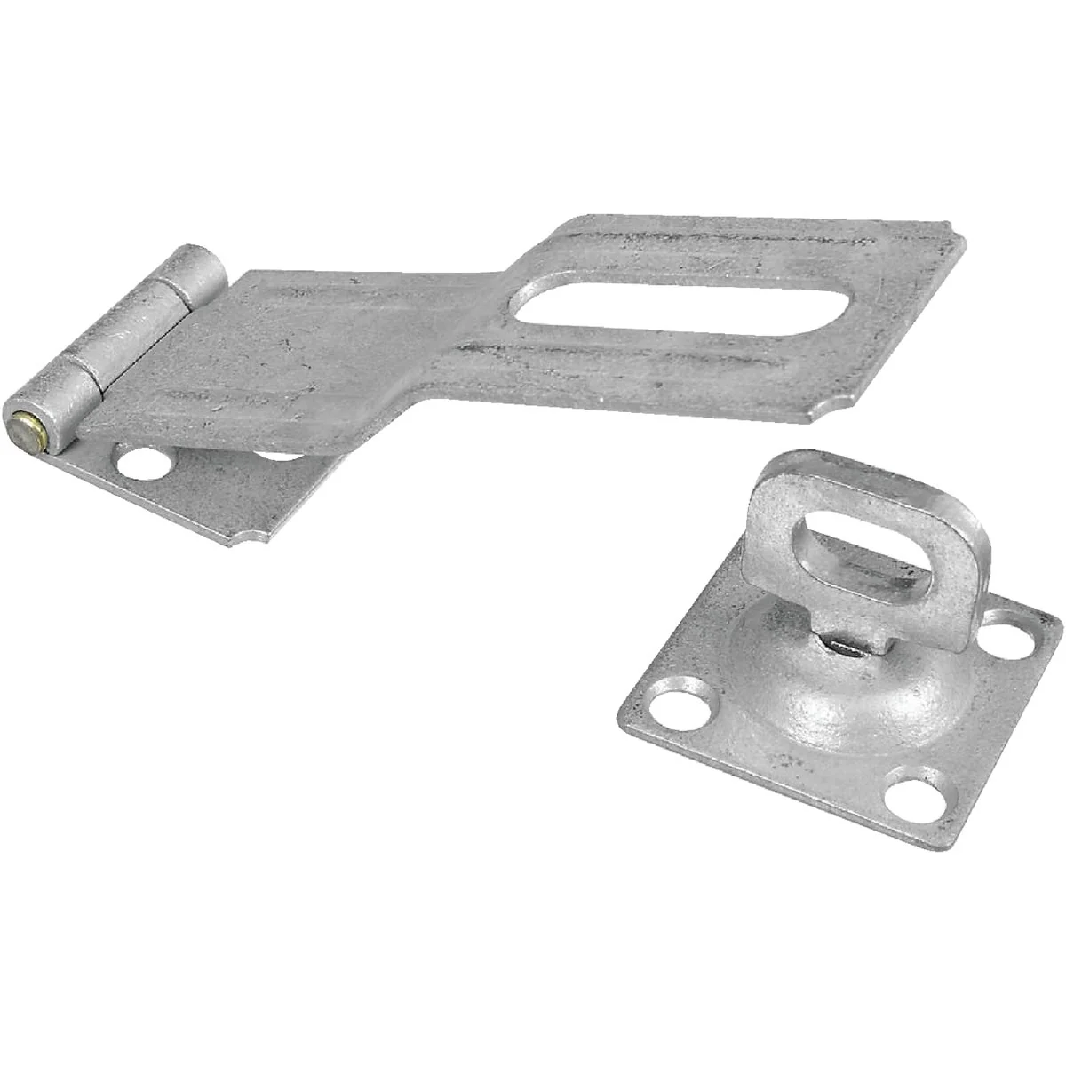 Long-Lasting National 4-1 2 In. Galvanized Swivel Safety Hasp Convenient