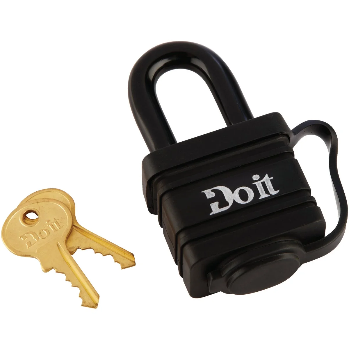 Long-Lasting Do it 1-9 16 In. Covered Laminated Keyed Padlock Reusable
