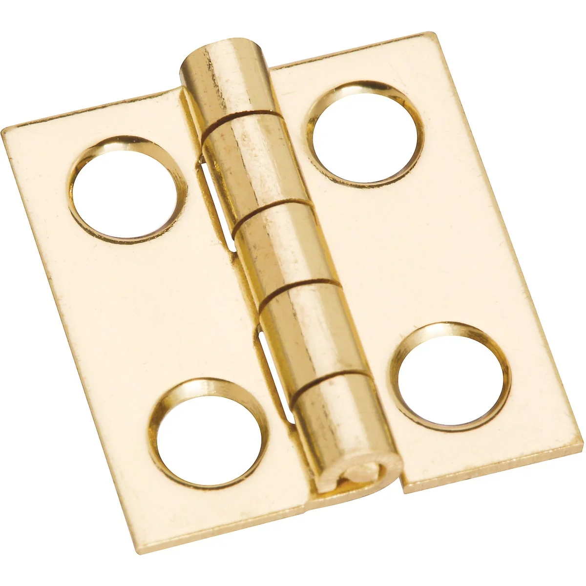 Flexible National 3 4 In. x 11 16 In. Medium Clear Coat Decorative Hinge Effective