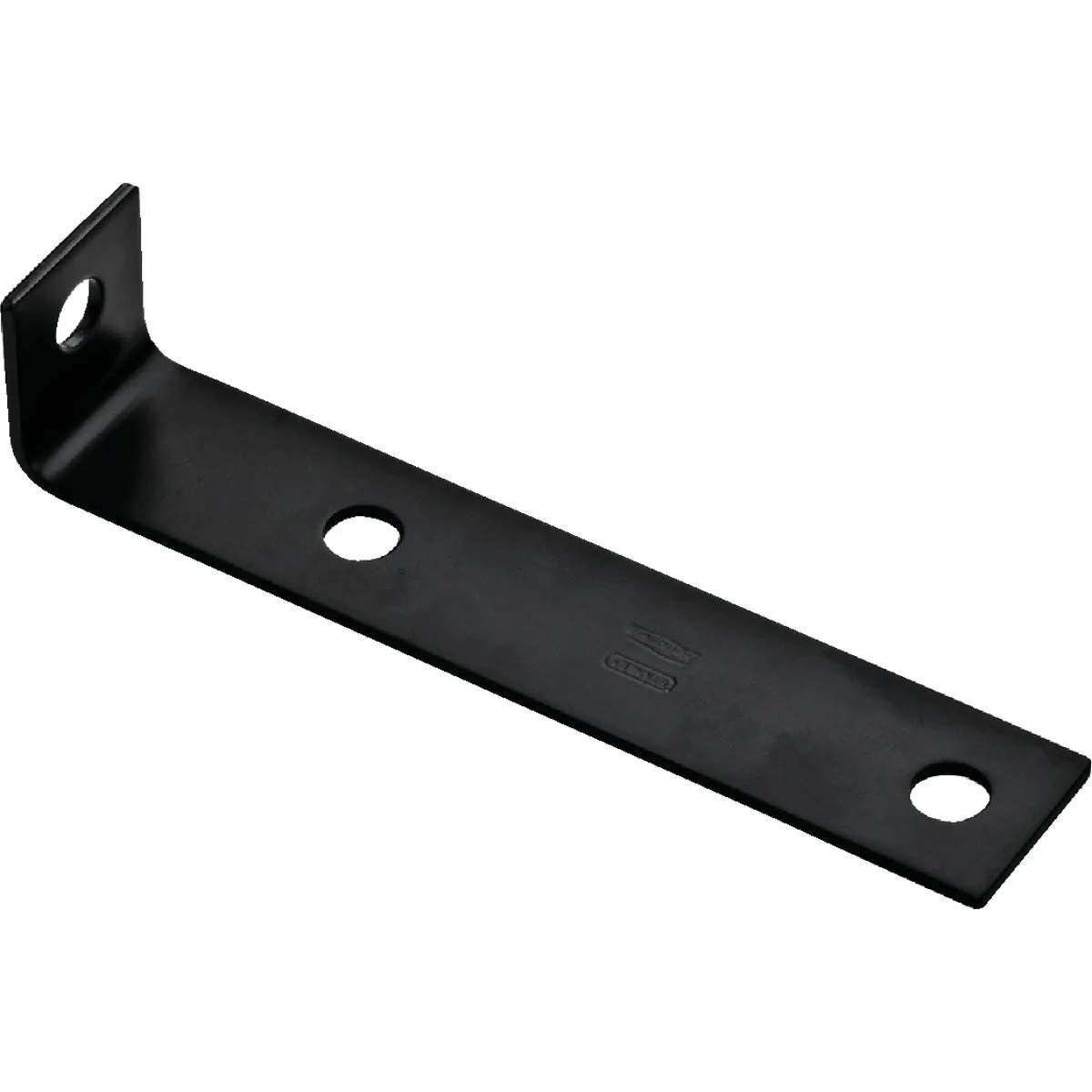 Verified National 7.5 In. x 1.5 In. x 1 8 In. Black Heavy Duty Offset Leg Corner Brace Advanced
