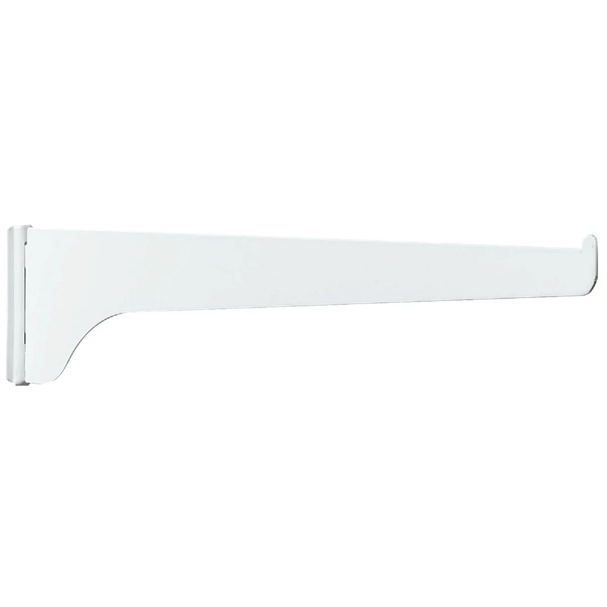 Consistent Knape Vogt 180 Series 12 In. White Steel Regular-Duty Single-Slot Shelf Bracket Trusted