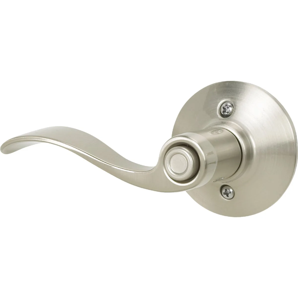 Professional Schlage Satin Nickel Accent Privacy Door Lever Original