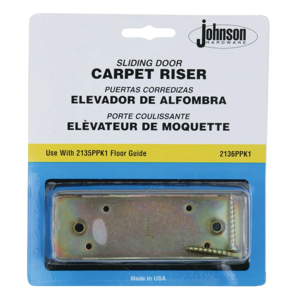 Effective Johnson Hardware Carpet Riser First-Class