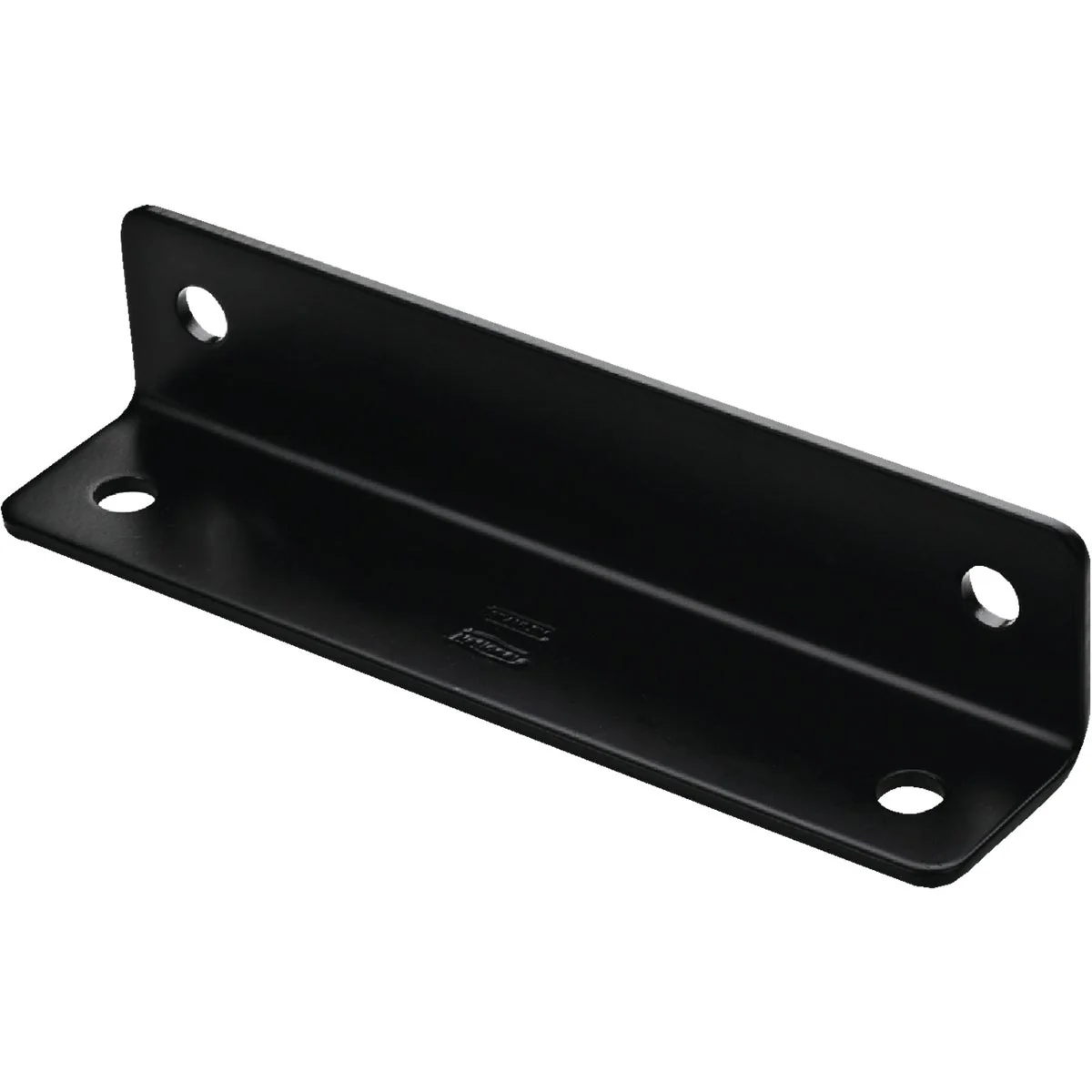 Fine National Catalog 1212BC 1.6 In. x 7 In. Black Heavy Duty Wide Corner Brace Expertly Made