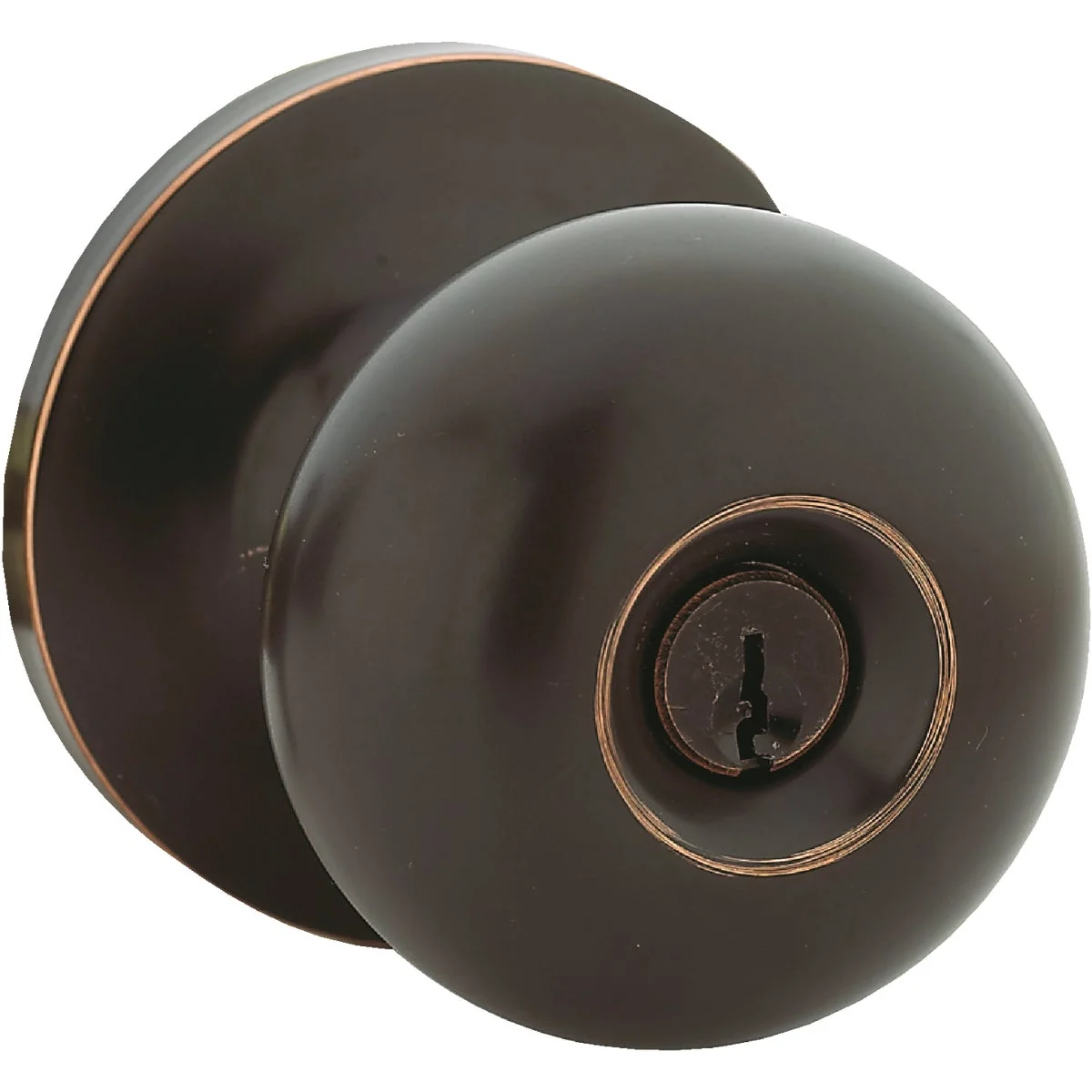 Convenient Steel Pro Oil Rubbed Bronze Entry Door Knob Advanced