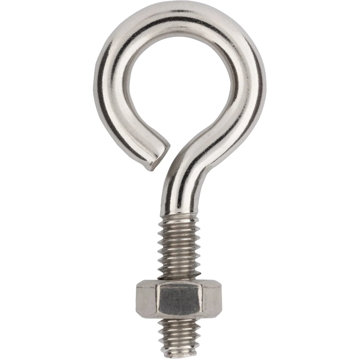 Reliable National Hardware 1 4 In. x 2 In. Storm Shine Eye Bolt W Nut Trusted