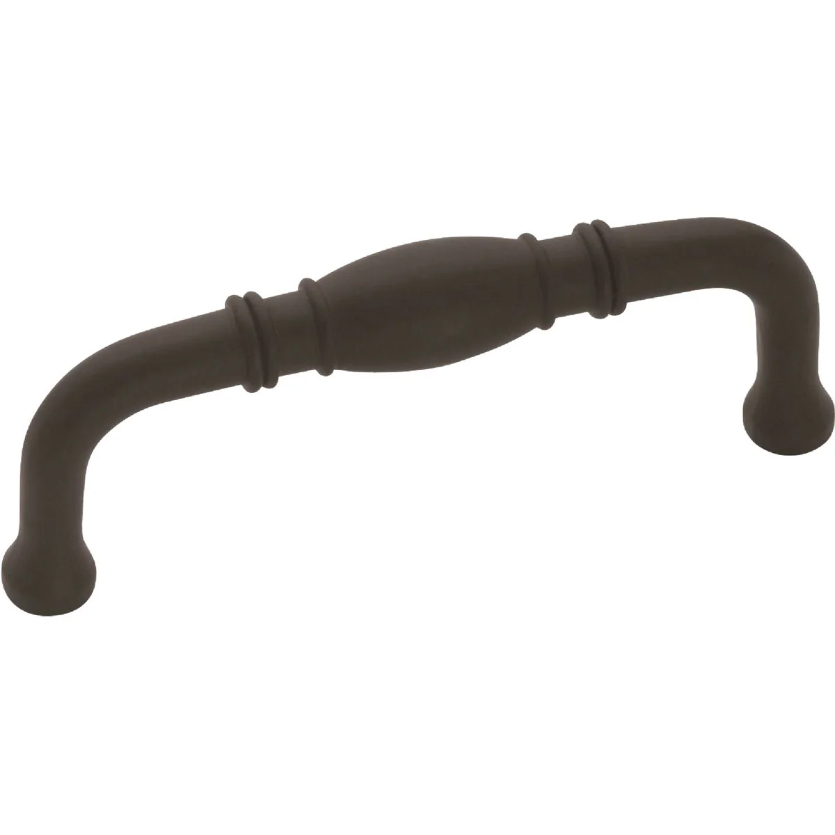 Solid Amerock Granby 3 In. Flat Black Center-to-Center Pull Modern
