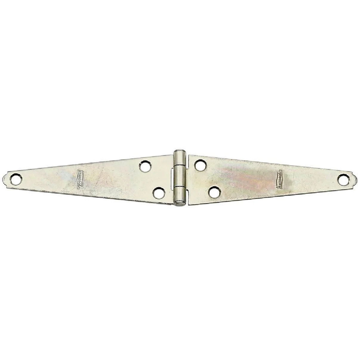 Recyclable National 5 In. Zinc Light Strap Hinge 2-Pack Minimalist