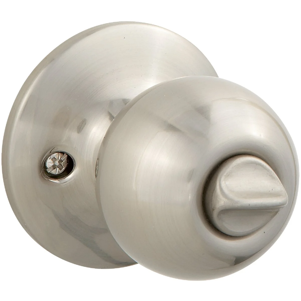Smart Steel Pro Brushed Nickel Bed Bath Door Knob Prestigious