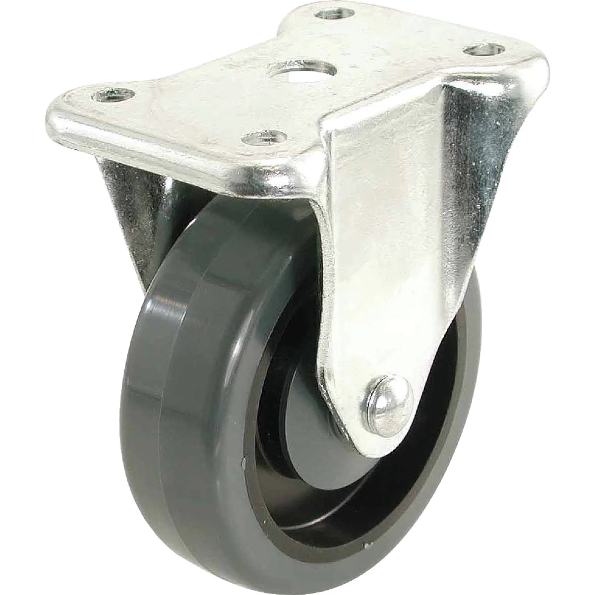 Detailed Shepherd 4 In. Medium-Heavy-Duty Polypropylene Rigid Plate Caster Reusable