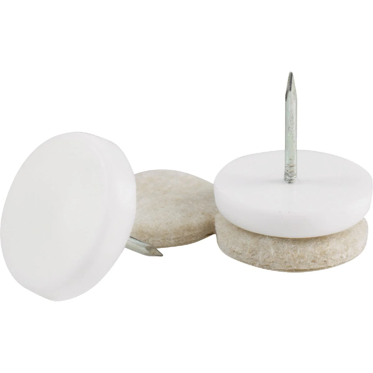 Expertly Made Do it 1-1 8 In. Round Nail on Furniture Glide 8-Pack Healthy