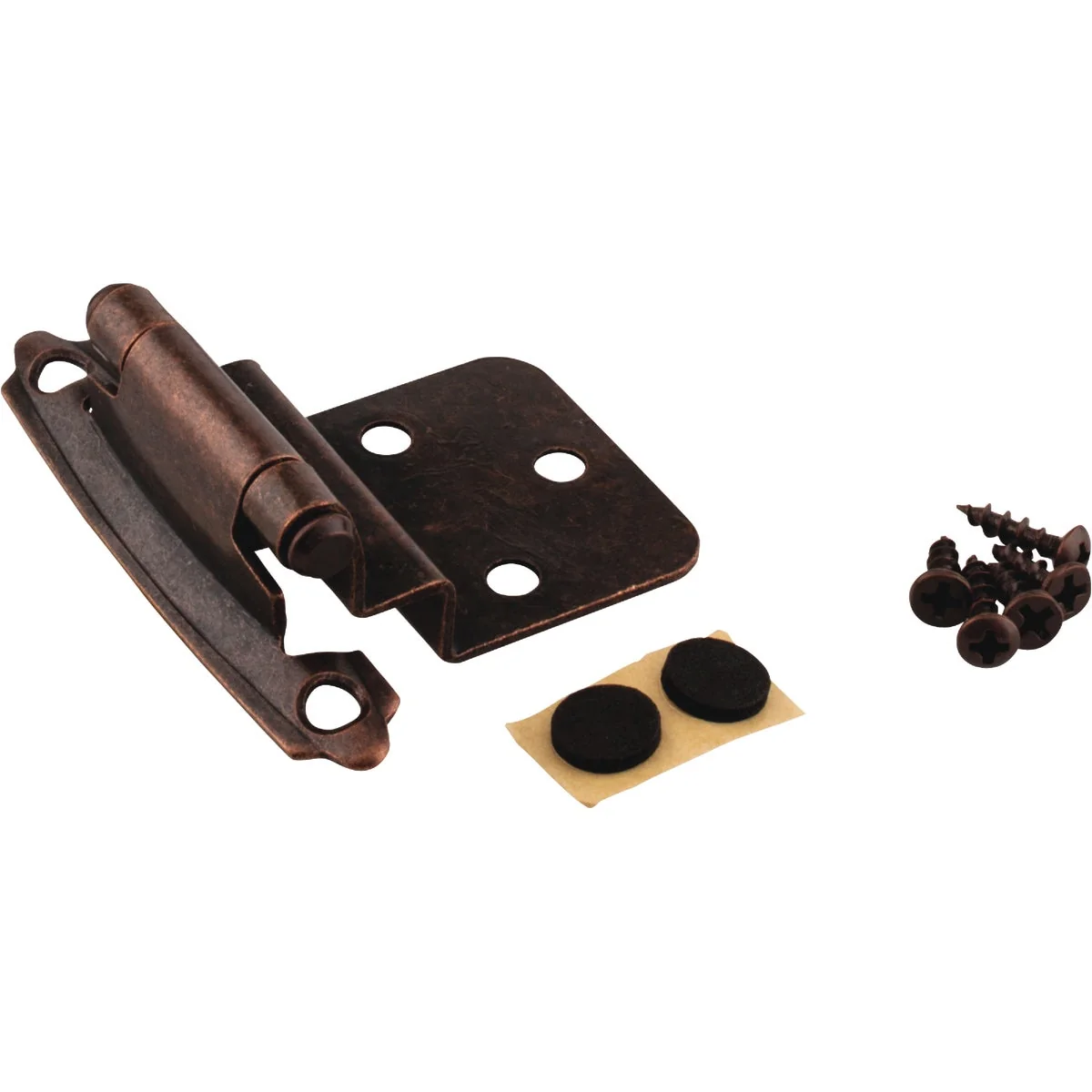 Fine Crafted KasaWare 3 8 In. Oil Rubbed Bronze Self-Closing Inset Hinge 2-Pack Fashionable