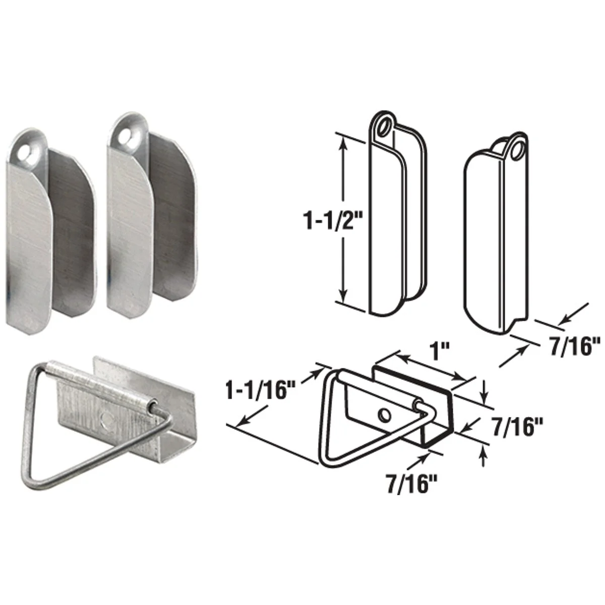 Comfortable Prime-Line Mill Hanger Latch Traditional