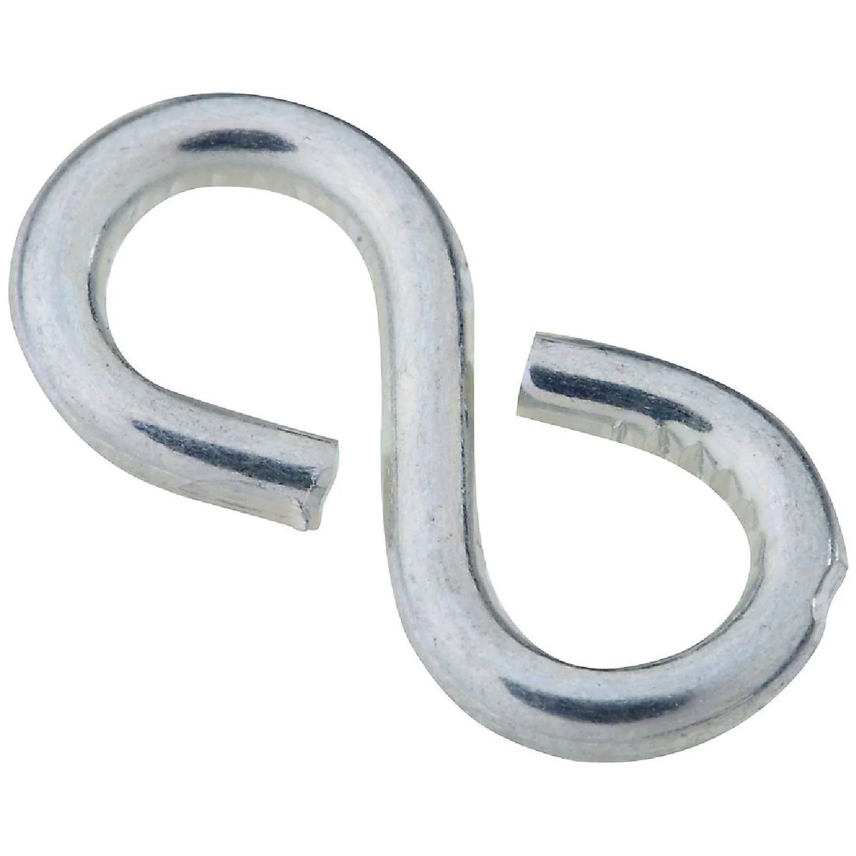 Pure National 7 8 In. Zinc Light Closed S Hook 8 Ct. Sophisticated