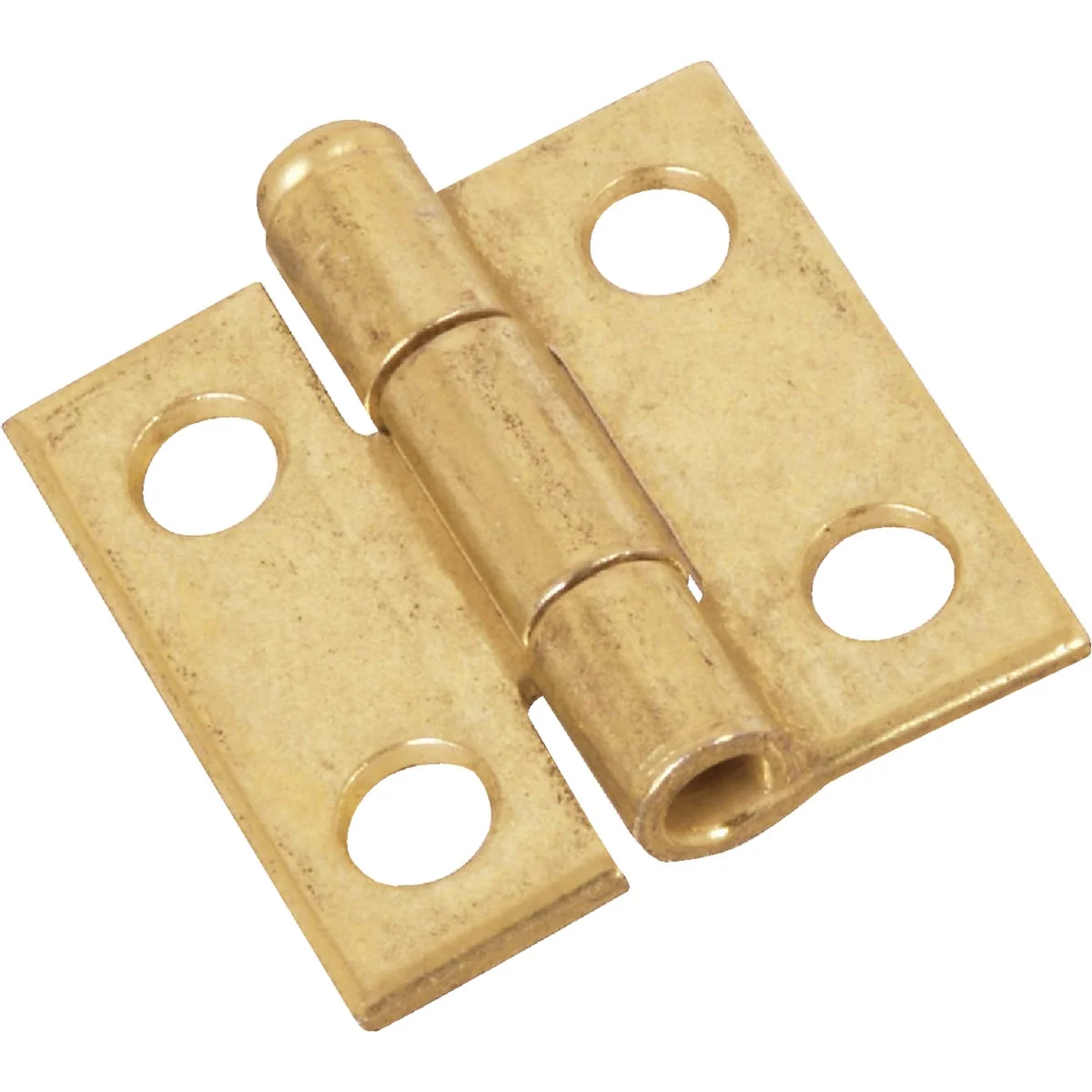 Casual National 1 In. Brass Loose-Pin Narrow Hinge 2-Pack Exclusive