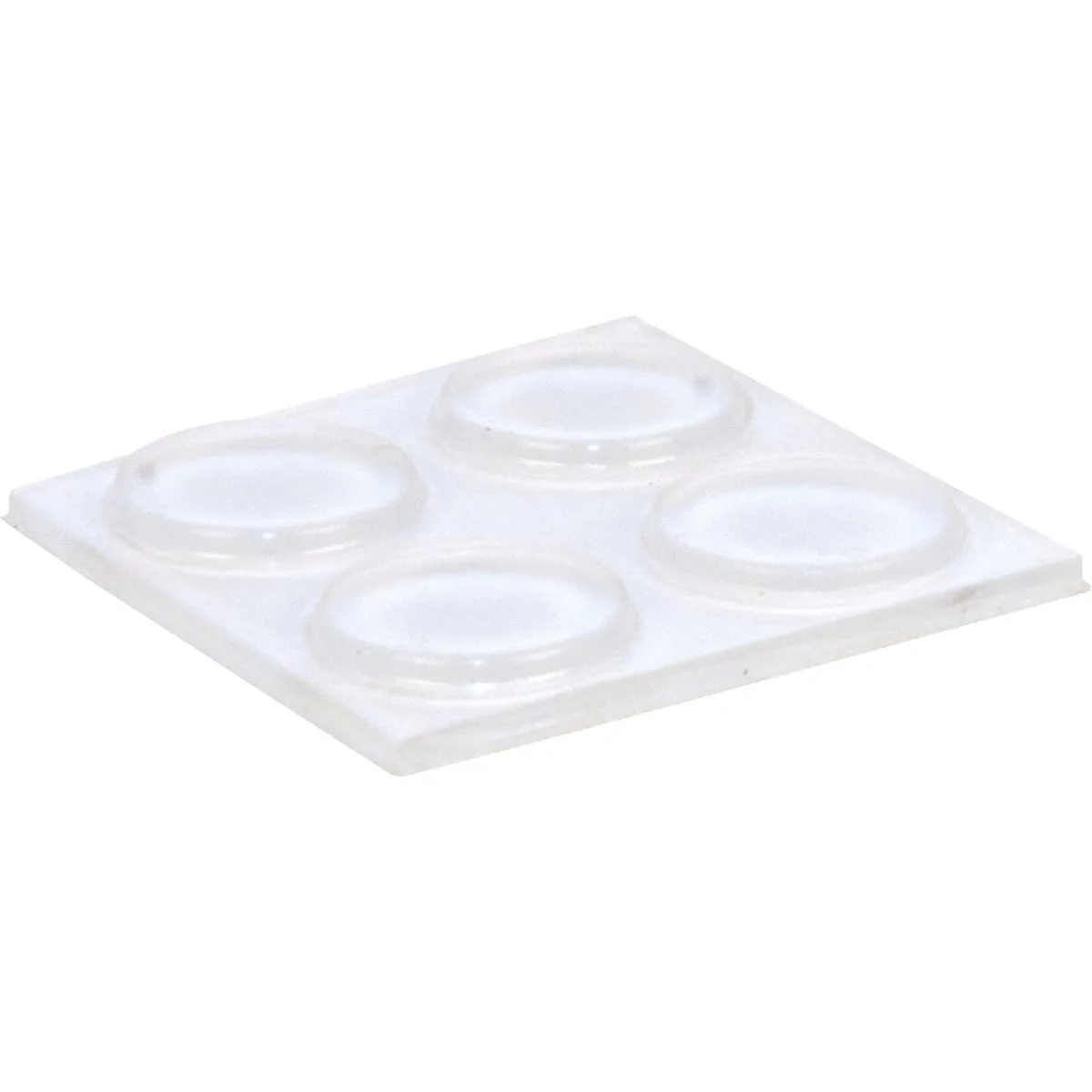 Reliable Sliders 1 2 In. Round Clear Furniture Bumpers 18-Count Effective