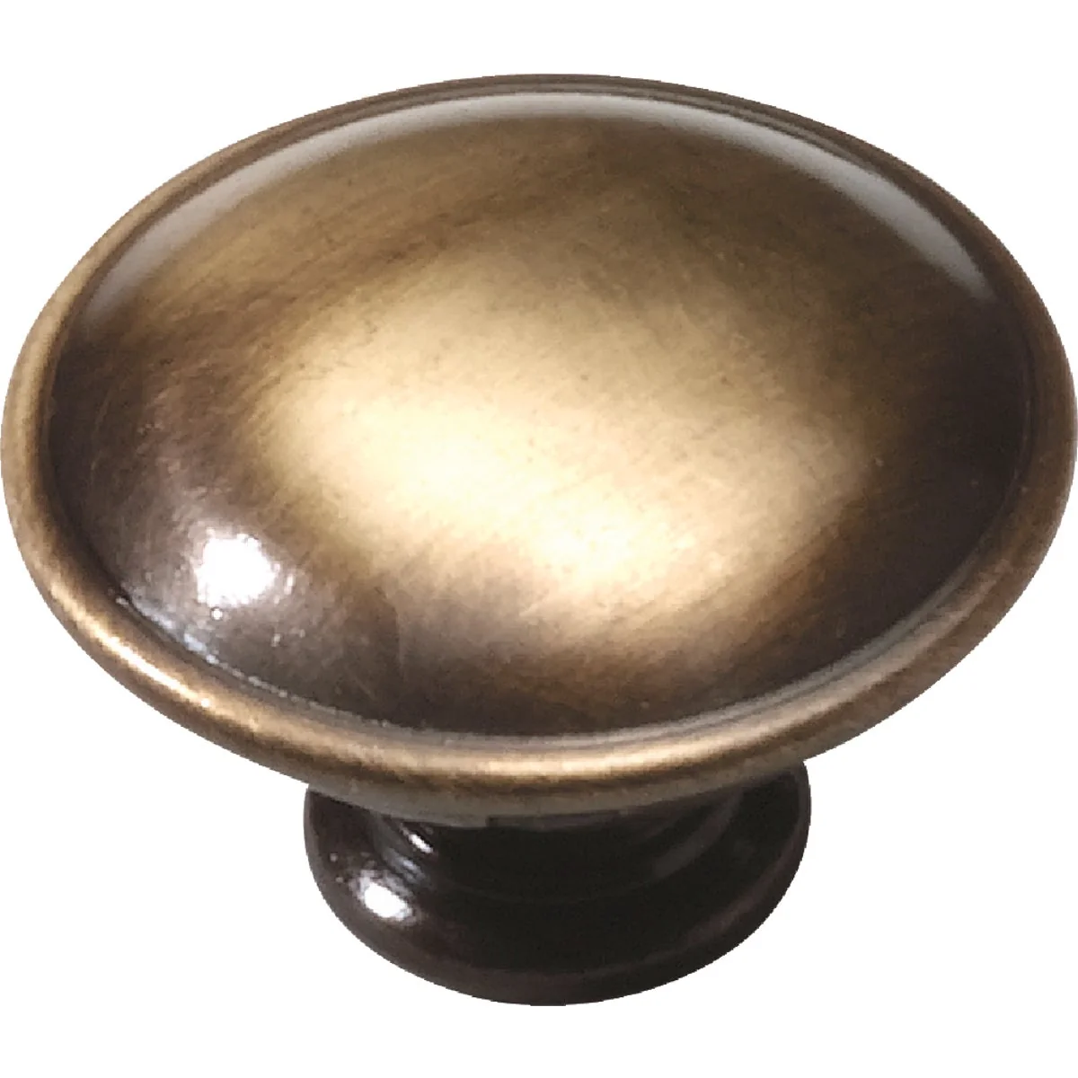 Organic Laurey 1-1 4 In. Antique Brass Cabinet Knob Proven