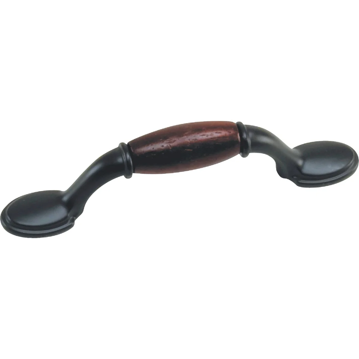 Crafted Laurey 3 In. Center-To-Center Oil Rubbed Bronze Cherry First Family Cabinet Pull Prestigious