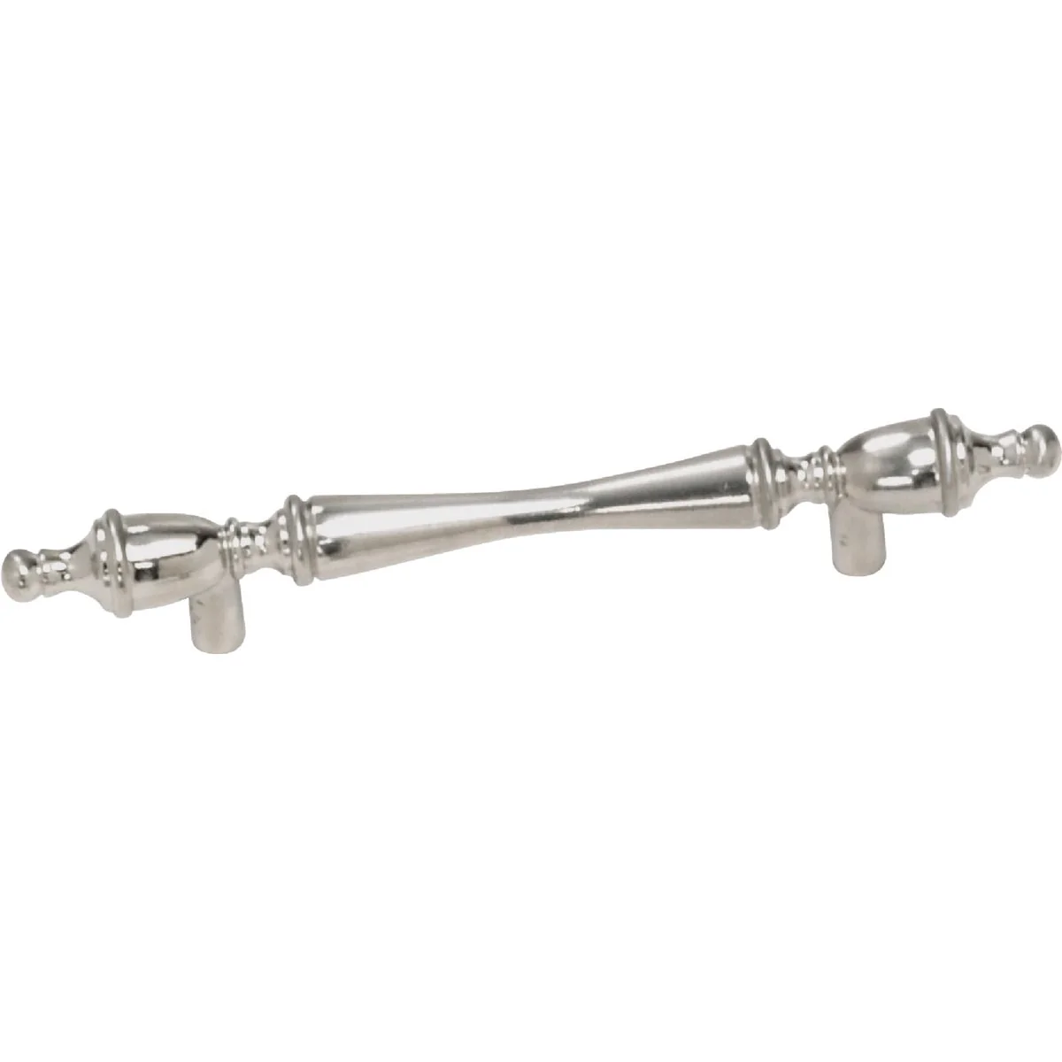 Advanced Laurey Georgetown 3 In. Center-To-Center Satin Chrome Classic Traditions Cabinet Pull 2-Pack High-End