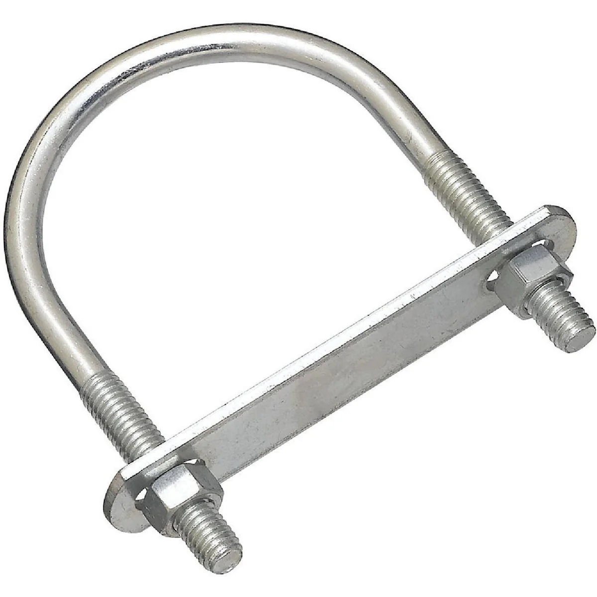 Authentic National 3 8 In. x 2.95 In. x 4.5 In. Zinc Round U Bolt Premium Material