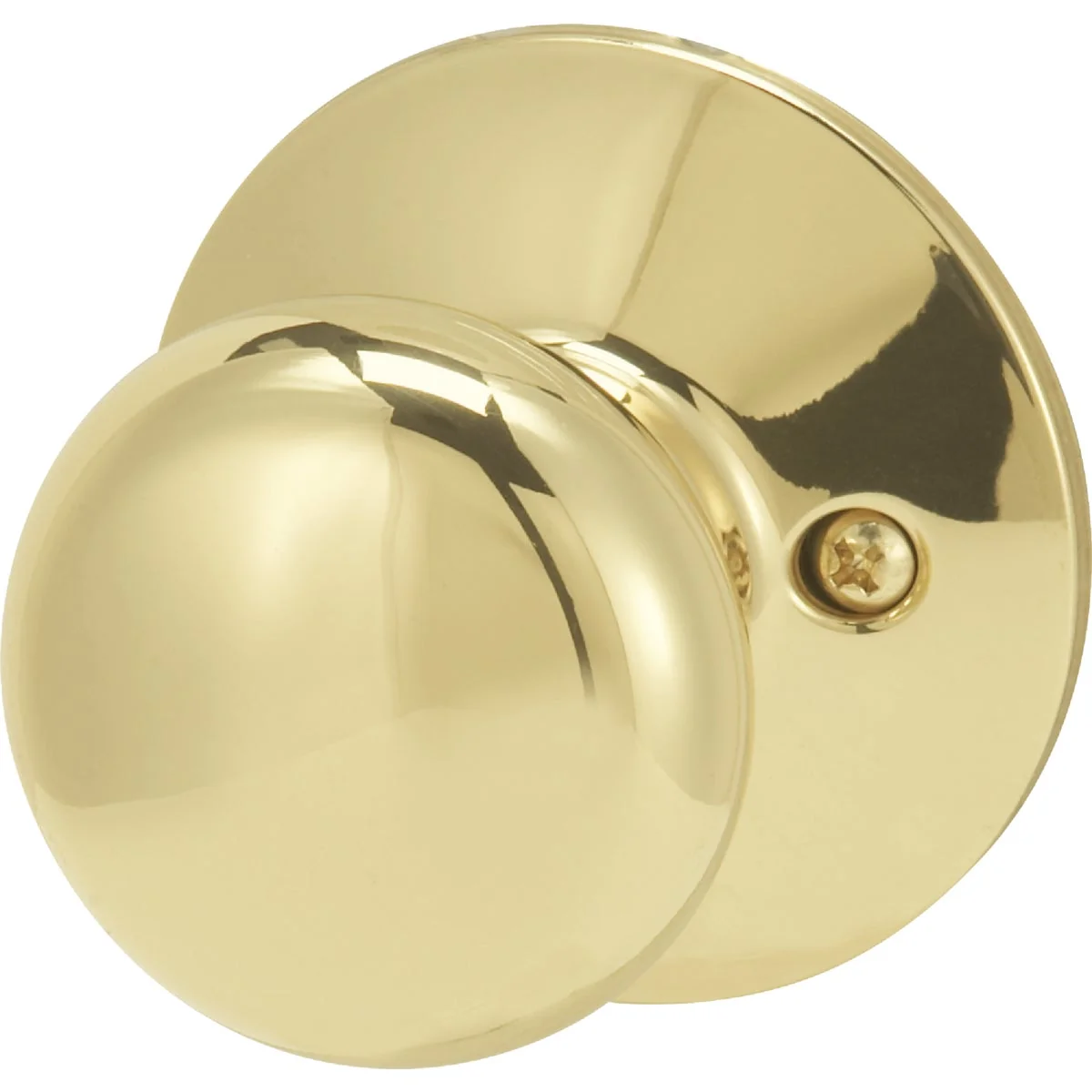 Original Design Schlage Bright Brass Plymouth Dummy Door Knob Easy-to-Use