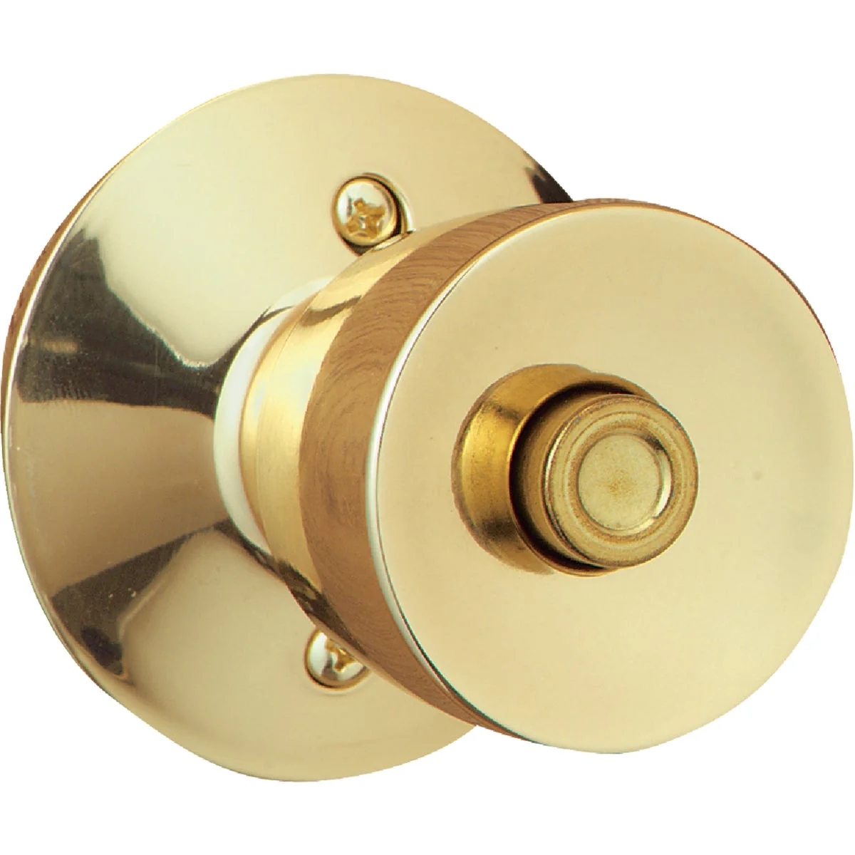 Consistent Schlage Bell Bright Brass Bed Bath Door Knob Trendy