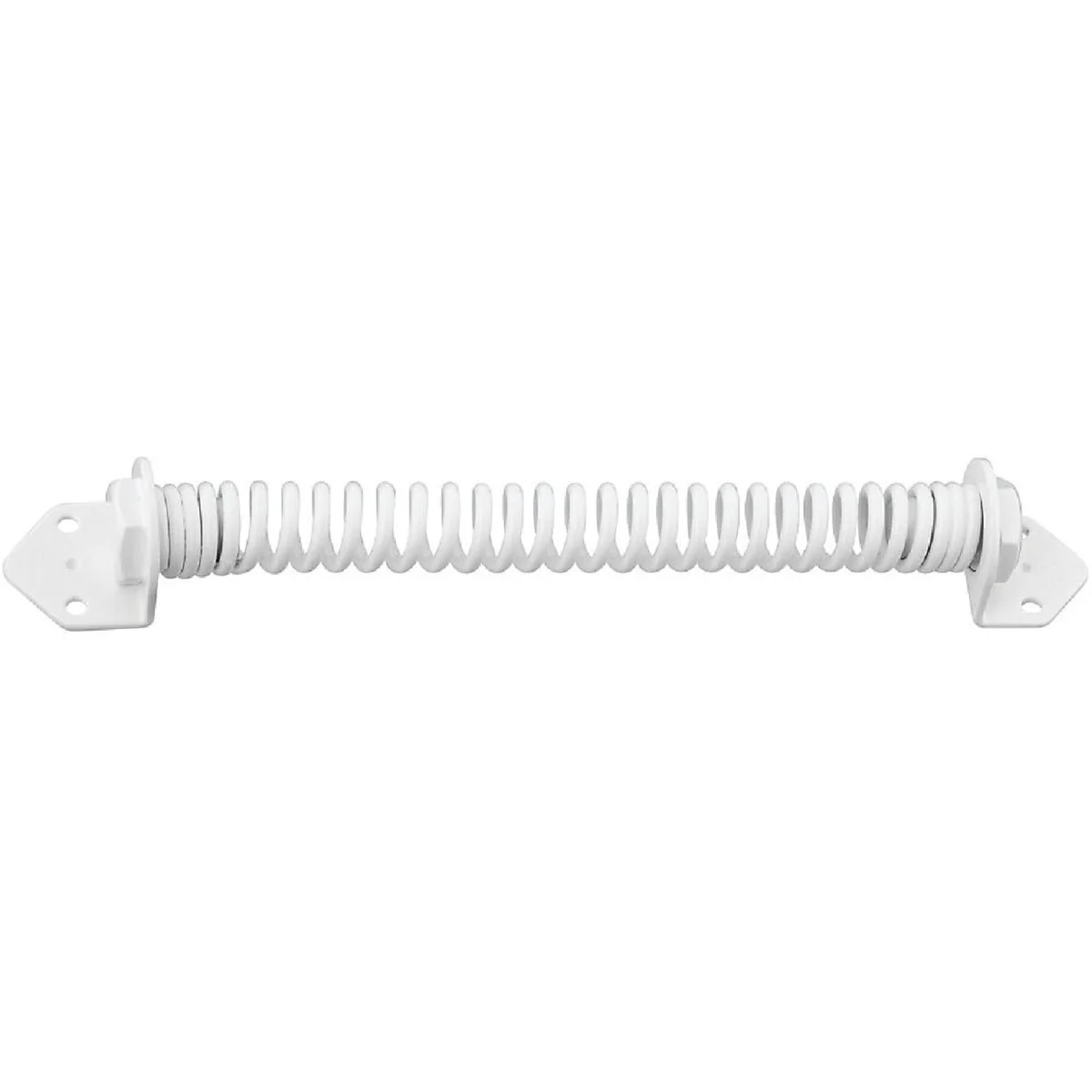 Trusted National 11 In. White Cold Rolled Steel Gate Spring Flexible