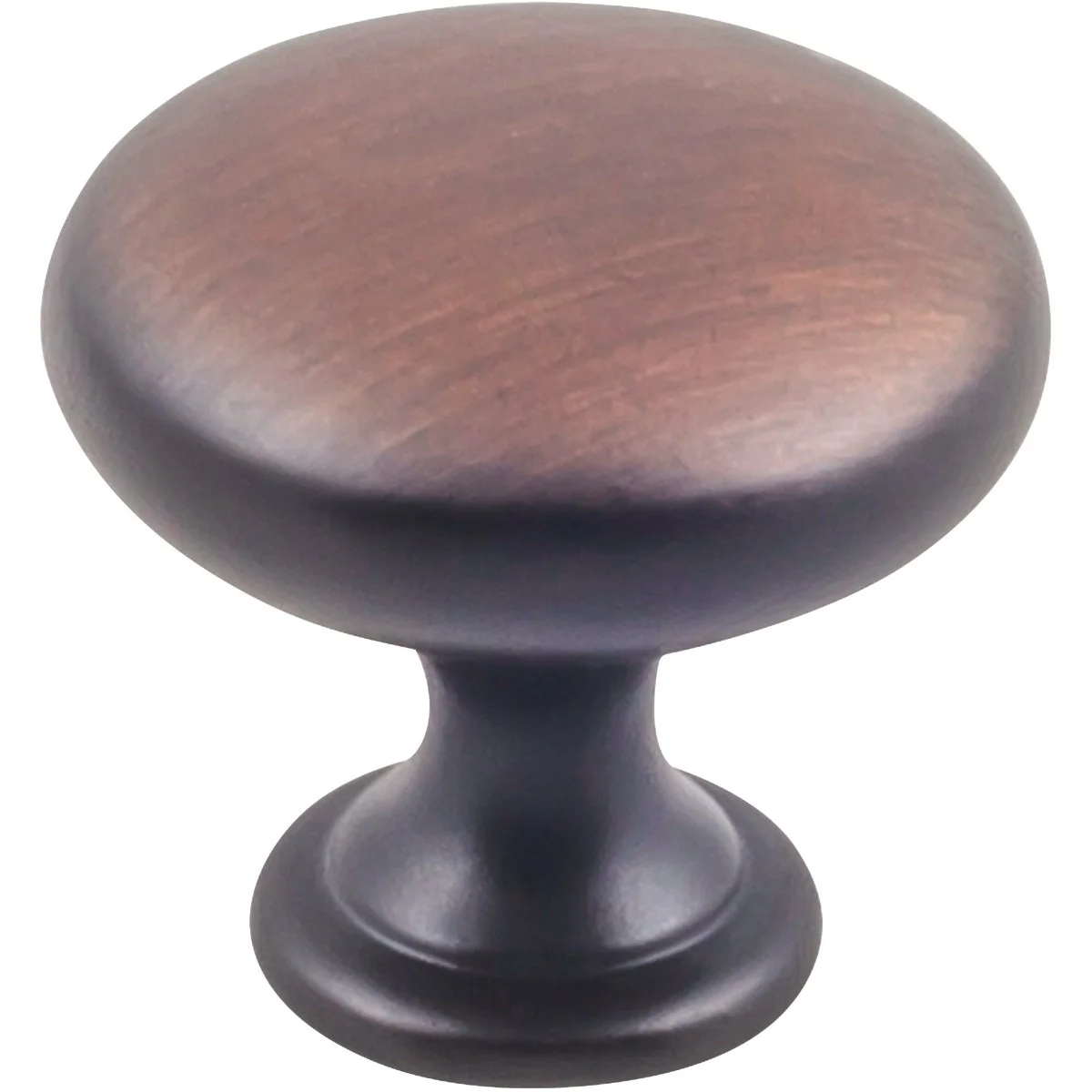 Safe KasaWare 1-3 16 In. Dia. Brushed Oil Rubbed Bronze Cabinet Knob 10-Pack Green